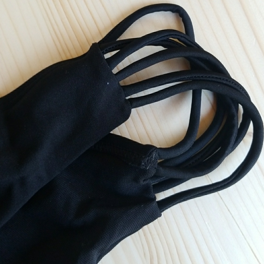 🚫RESTOCKING SOON🚫 Black Flower Mesh Bikini Set - Picture 3 of 8